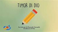 I doni dello Spirito Santo: il Timor di Dio - YouTube
