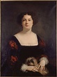 Dame au petit chien, by Gustave Ricard. 1850. This is a portrait of ...