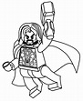 Dibujos De Thor Para Colorear Descargar E Imprimir Colorear - PDMREA