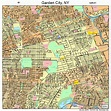 Garden City New York Street Map 3628178
