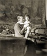 Image of Adolf Hitler and Uschi (Ursula) Schneider, daughter of Herta ...