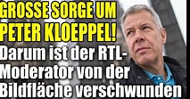 Peter Kloeppel krank?: Fans in Sorge! DARUM ist der RTL-Moderator vom ...