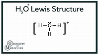 H3O+ Lewis Structure (Hydronium Ion) - YouTube