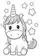 Dibujos de Unicornios para colorear - Colorear24.com