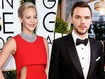 Golden Globes 2016: Jennifer Lawrence and Nicholas Hoult Spotted ...
