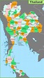 Detailed Political Map Of Thailand Thailand Detailed Political Map ...