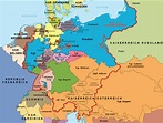 Map : German Confederation 1815-1866 - Infographic.tv - Number one ...