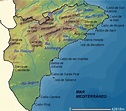 Mapa físico de la provincia de Alicante 2007 - Alicante