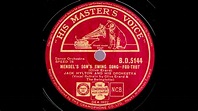Mendel's Son's Swing Song / Jack Hylton & Orchester, Gesang: Clive ...