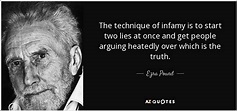 TOP 25 QUOTES BY EZRA POUND (of 216) | A-Z Quotes