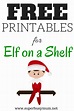 Free Elf on a Shelf Printables