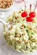 Old Fashioned Watergate Salad (Pistachio Delight) - Little Sunny Kitchen