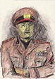 Italian Il Duce Benito Mussolini Drawing by Northern Wolf