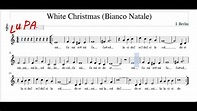 White Christmas - (Bianco Natale) - Karaoke - Flauto dolce - Spartito ...