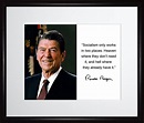 Amazon.com: Ronald Reagan Quote - Socialism Only Works in Two Places ...