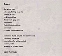Trees Poem by Jack Kerouac - Poem Hunter