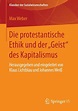 Die protestantische Ethik und der "Geist" des Kapitalismus (eBook, PDF ...