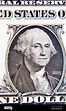 George Washington en un billete de dólar americano Fotografía de stock ...