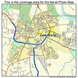 Aerial Photography Map of Leesburg, VA Virginia