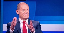 SPD-Kanzlerkandidat Olaf Scholz in der ARD-Sendung "Farbe bekennen"