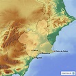 StepMap - Murcia - Landkarte für Spanien