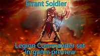Dota 2 Errant Soldier - Legion Commander set preview - YouTube