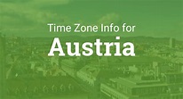 Time Zones in Austria