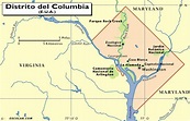 Mapas de Escolar.com - Mapa de Distrito del Columbia