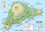 Mapa de la Isla de Pascua