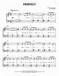 Perfect Partituras | Ed Sheeran | Piano Muy Fácil