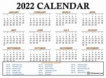 2022 Calendar Template Year 2022 calendar templates | October News