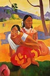 Quadro when will you marry di Gauguin, falso d'autore 50x60cm ...
