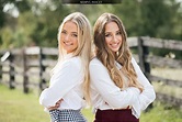 These twin sisters decided to take their senior pictures with horses ...