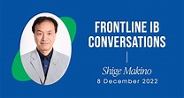 Frontline IB: Shige Makino - Academy of International Business (AIB)