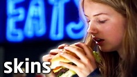 Cassie Tells Herself To Eat | Skins - YouTube