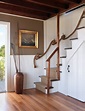 Coastal Cottage - Beach Style - Staircase - Providence - by Kate ...