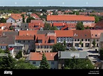 Templin, Deutschland, Übersicht über Templin Stockfotografie - Alamy