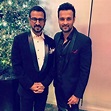 Ronit Roy with Brother, Rohit Roy. | Beautiful songs, Single breasted ...