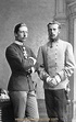 Die Kronprinzen Wilhelm von Preußen und Rudolf von Österreich-Ungarn ...