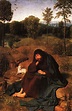 John the Baptist in the Wilderness Painting | Geertgen tot Sint Jans ...