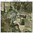 Aerial Photography Map of Castroville, TX Texas