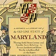 Historical & Literary Map of Maryland | Battlemaps.us