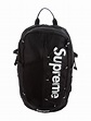 Supreme Logo Backpack - Black Backpacks, Bags - WSPME31786 | The RealReal