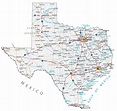 Printable Map Of Texas Cities And Towns - Map
