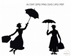 Mary Poppins SVG Mary Poppins Svg Free Mary Poppins Svg - Etsy Australia
