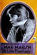 Theatrical poster for the 1920 silent film The Little 'Fraid Lady ...