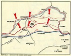 Map of Verdun - The Great War