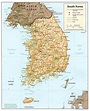 Coreia do Sul | Mapas Geográficos da Coreia do Sul - Enciclopédia Global™