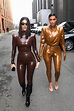 Kim Kardashian Balmain Latex Look 1 | Kim Kardashian's Balmain Latex ...