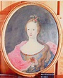 Retrato de D. Maria Francisca Doroteia de Bragança, executada por Francisco Vieira Lusitano em ...